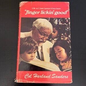 Finger Lickin’ Good Colonel Sanders Book 1974